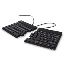 R-Go Split - Clavier Ergonomique - AZERTY noir - clavier séparé