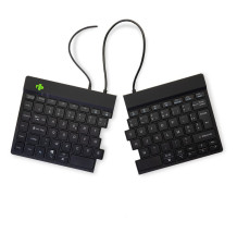 R-Go Split - Clavier Ergonomique - AZERTY noir