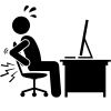 Douleur en position assise