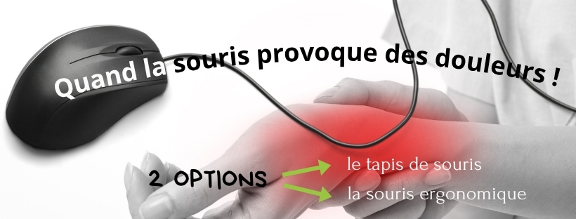douleurs dues en raison de l'utilisation d'une souris